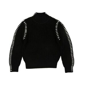 NWT Motu Black Shawn Sweater